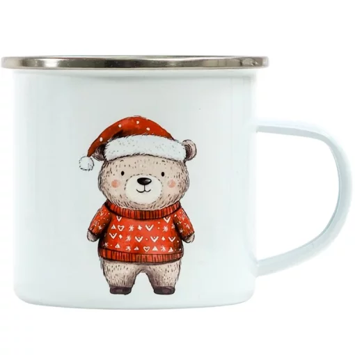 plecháček Vánoční medvídek